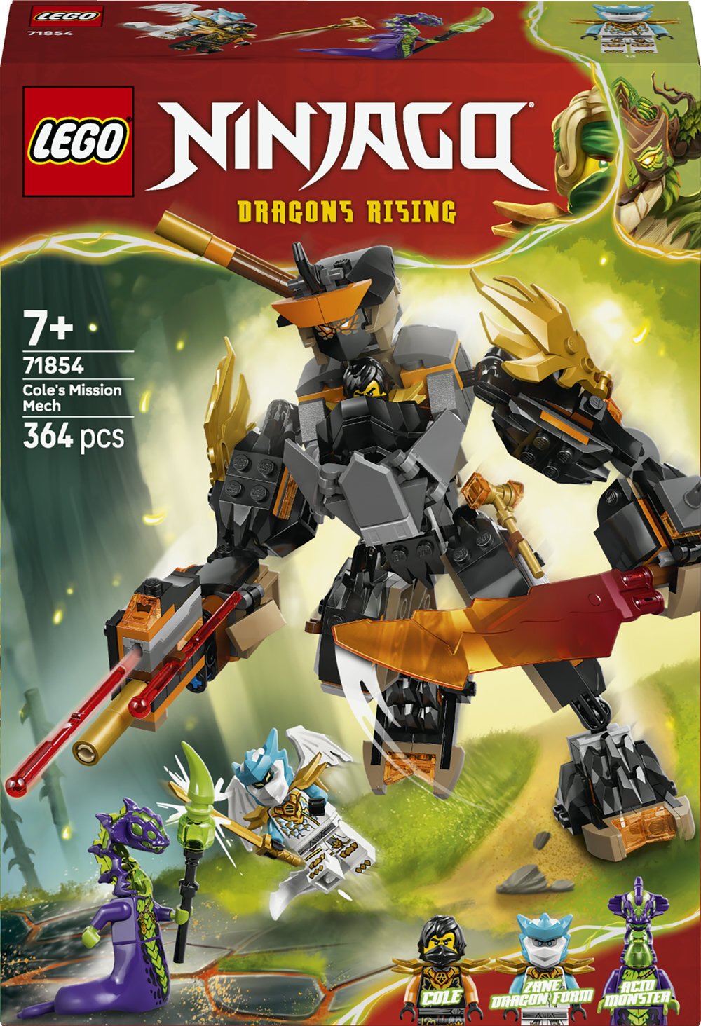 LEGO Ninjago Mech specjalny Cole`a i