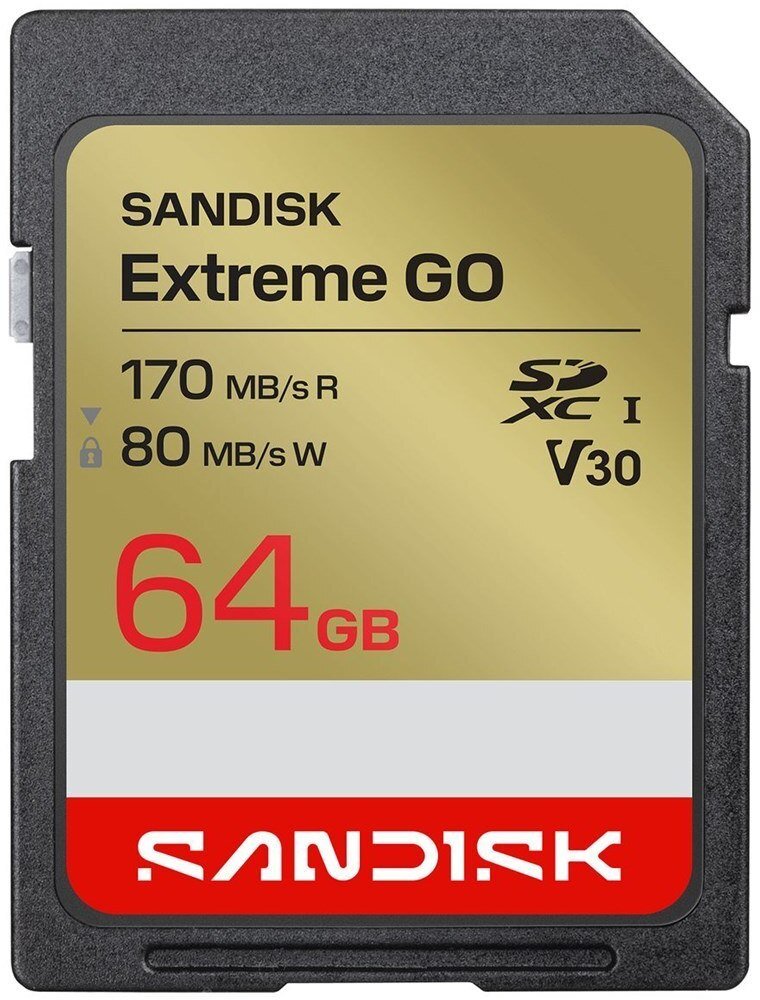 SD SanDisk Extreme GO SDXC 64