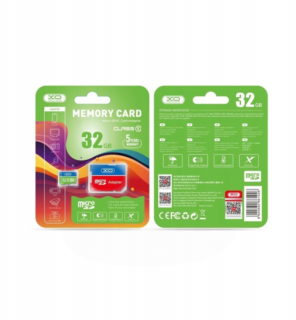 SD  Silicon Power XO microSDHC 32GB