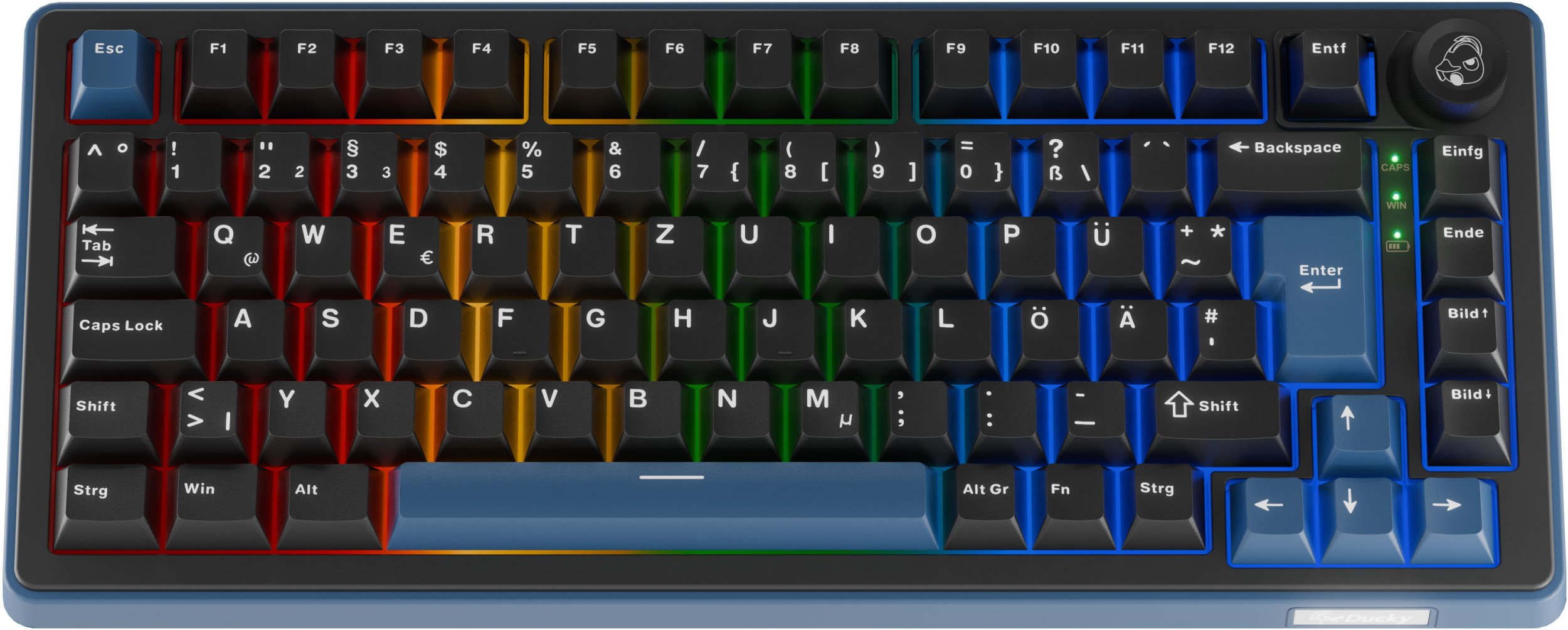 Ducky  OK-M 75, 75%, Hot-Swap z